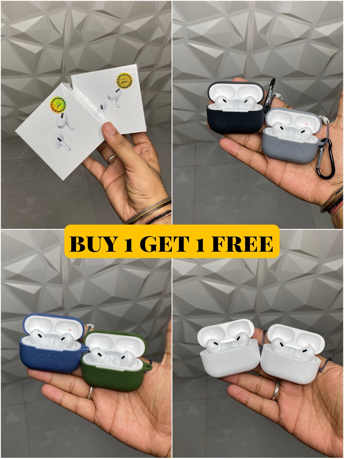 Airpod pro 2 TWS Buy 1 get 1 Offer With 3 Months warranty ⭐⭐⭐⭐⭐4.9/5 Rating