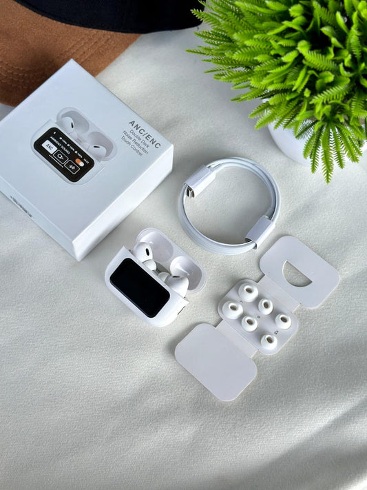 AIRPODS PRO 2 DISPLAY ANC ( With 12 months replacement warranty )