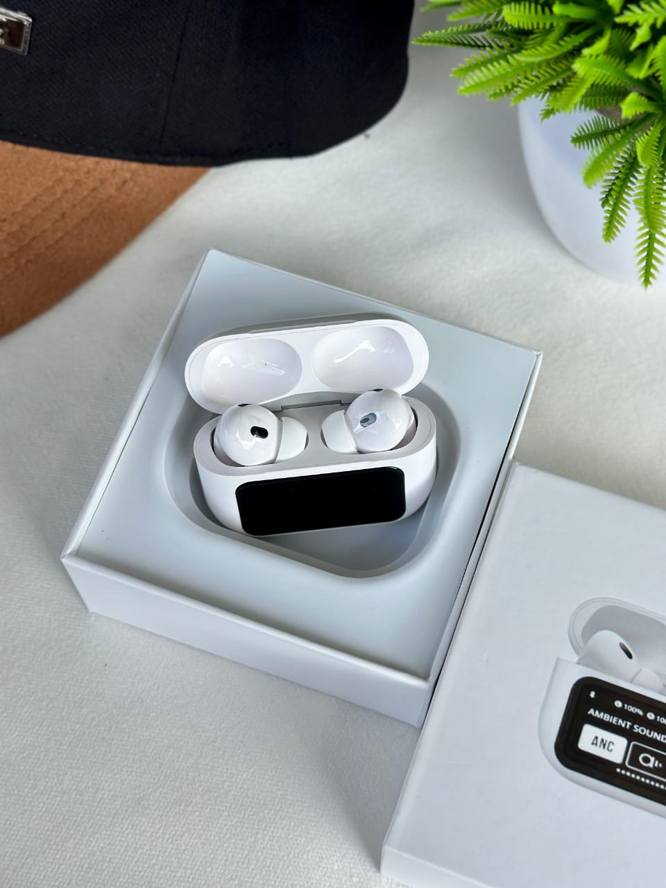 AIRPODS PRO 2 DISPLAY ANC ( With 12 months replacement warranty )