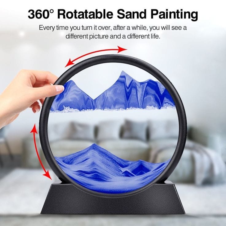 3D Moving Sand Art