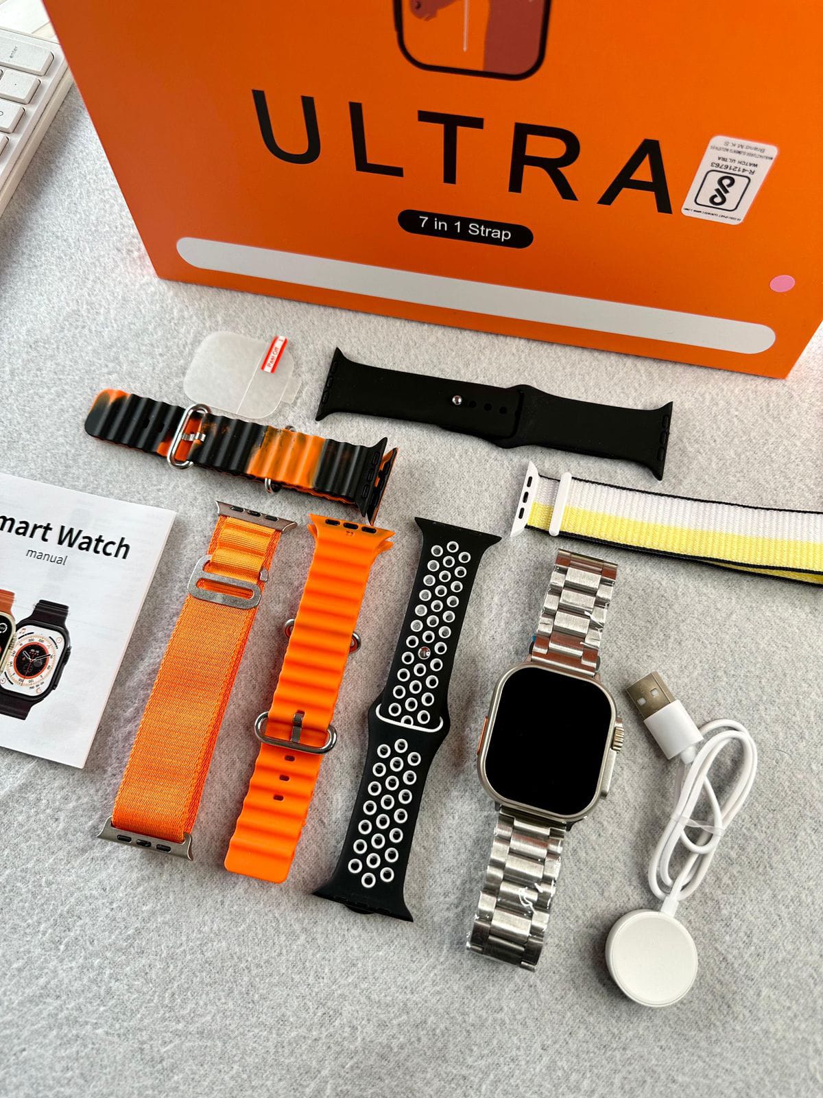 7-in-1 Strap Ultra Watch Combo