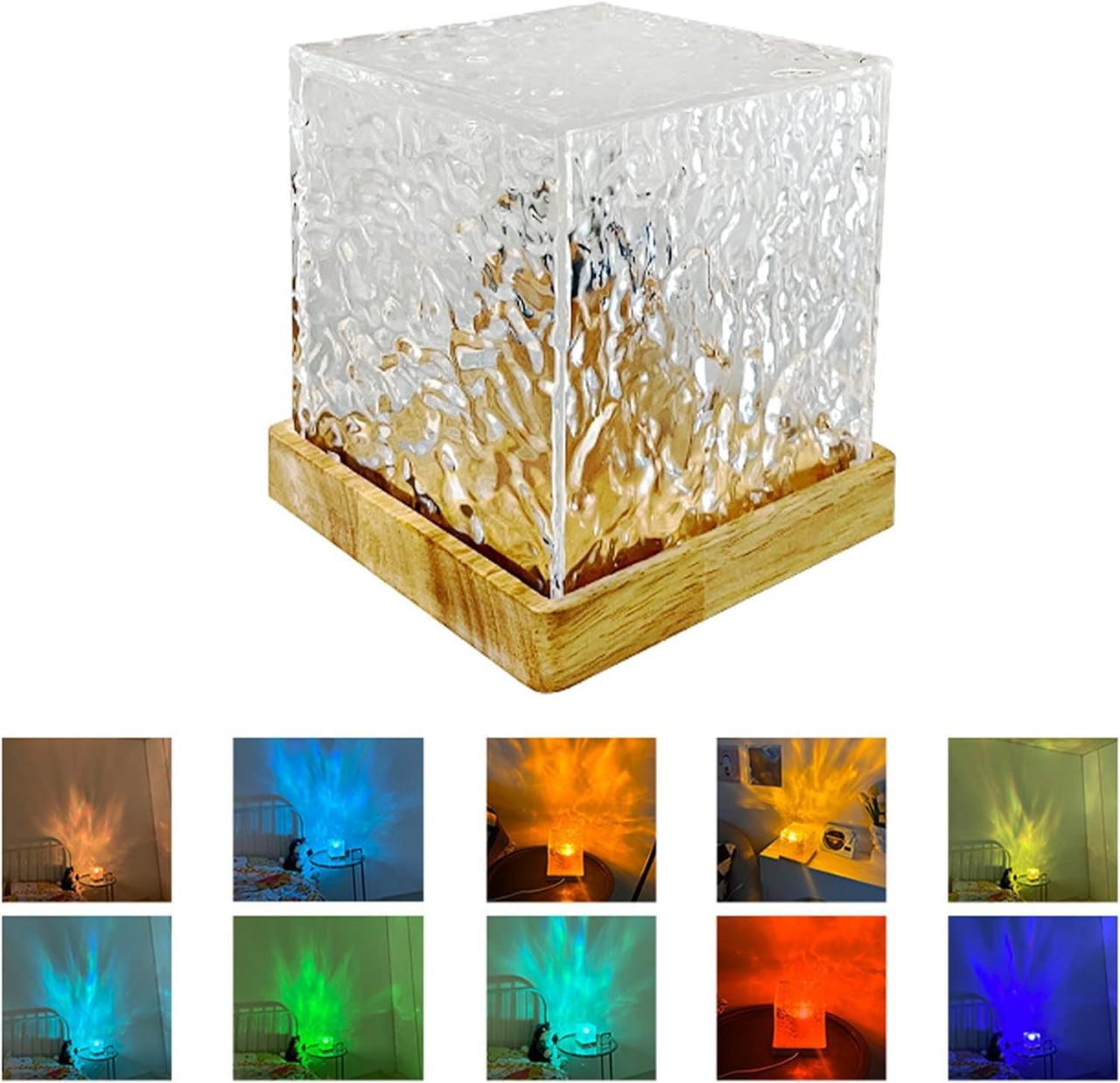 Dynamic Water Patterns Light Lamp USB